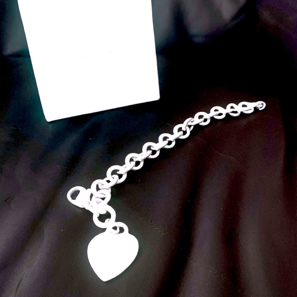 💕TIFFANY Retired Heart Bracelet